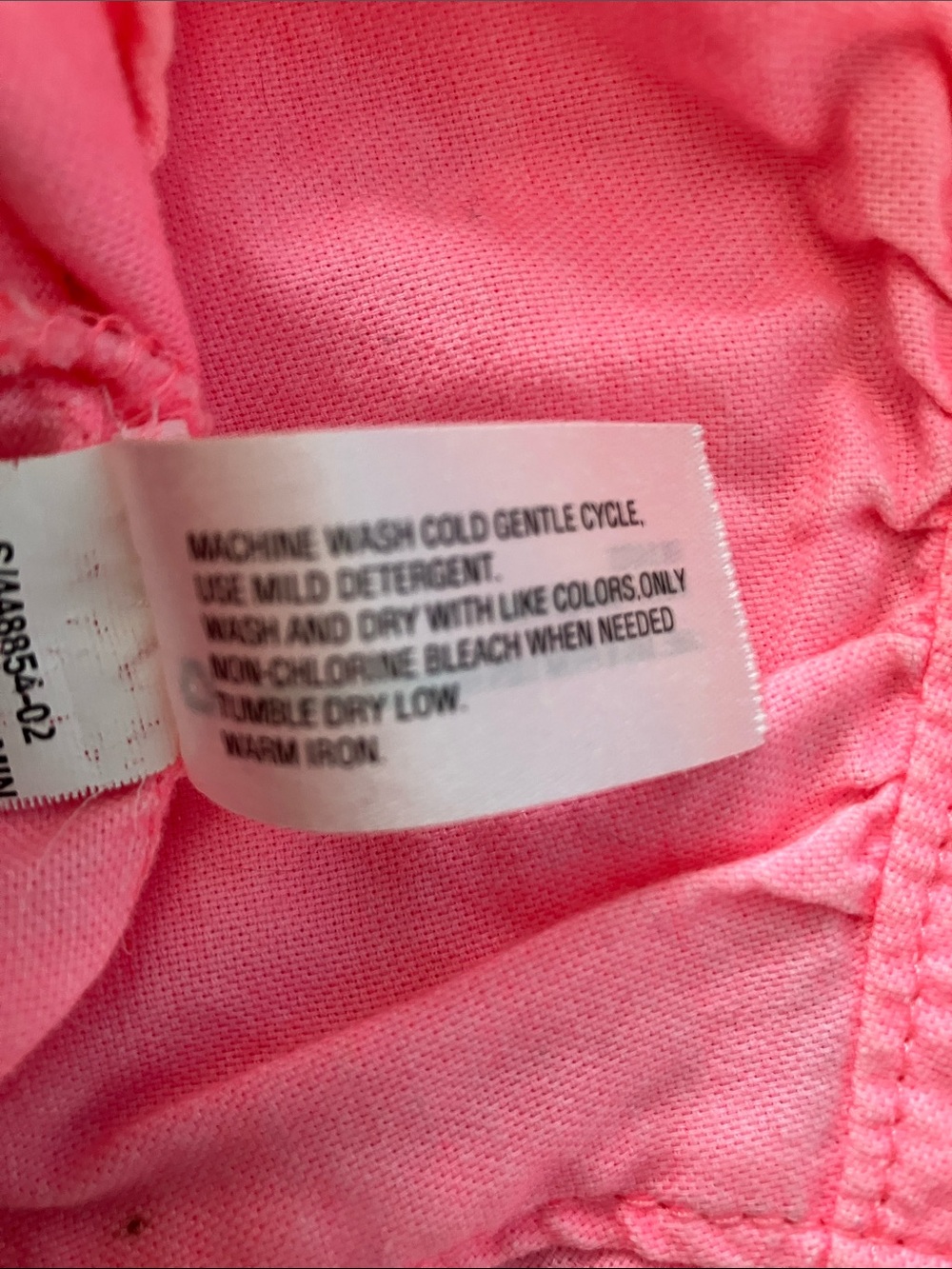 GAP - Women’s Roll Sleeve Mini Dress in Neon Flamingo Pink - Small - Picture 11 of 11